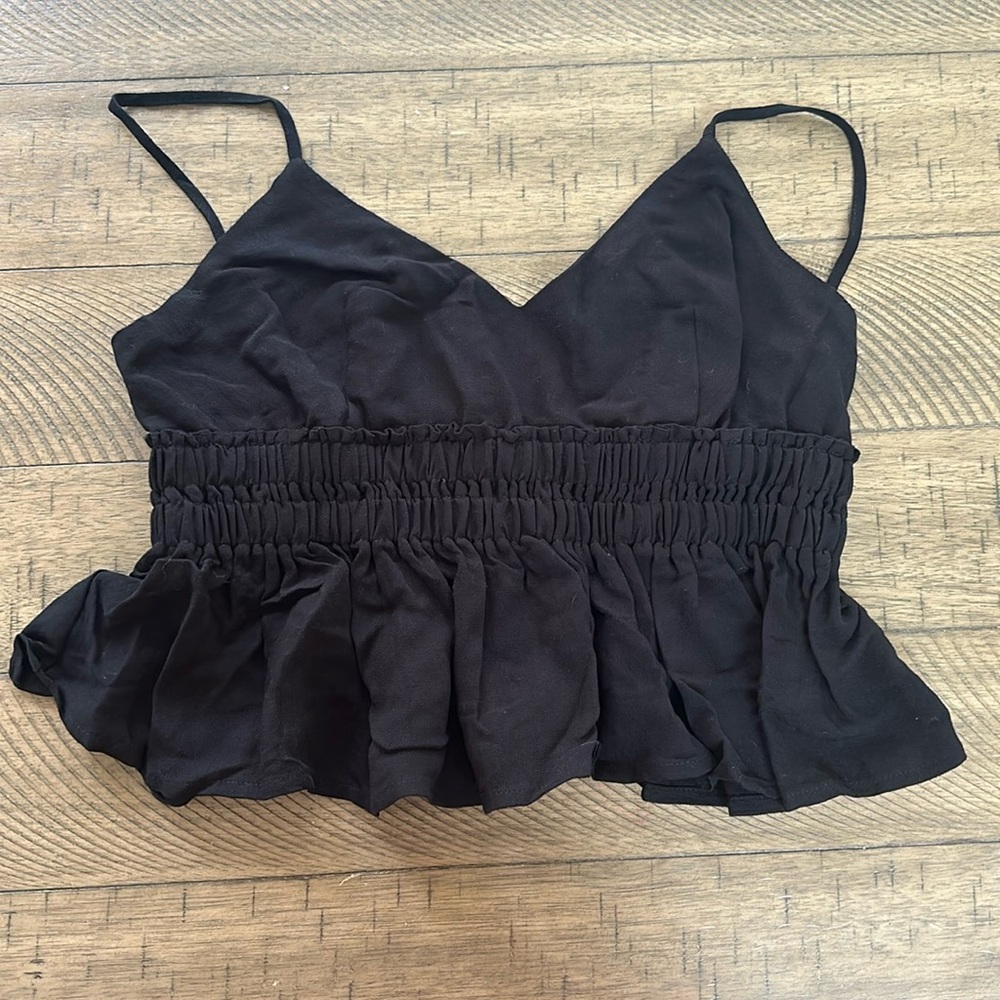 Shinestar Black Top size medium